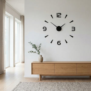 Nowoczesny zegar ścienny STOCKHOLM